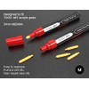 TOOLI-ART 30 Replacement Tips, Extra Medium Tip, Acrylic Marker. Polyester