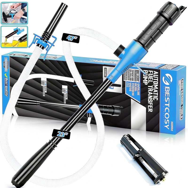 Portable Transfer Pump Battery Operated Electric Siphon Pump for Gas,