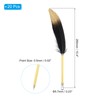 PATIKIL 20 Pcs Feather Ballpoint Pens Bulk 0.5mm Ink Vintage
