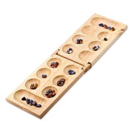 Cayro - Mancala - + 8 Jahre - Klappbares Holzmodell - Brettspiel - für Kinder und Erwachsene - Holen Sie Sich die höchste Anzahl an Steinen - für 2 Spieler