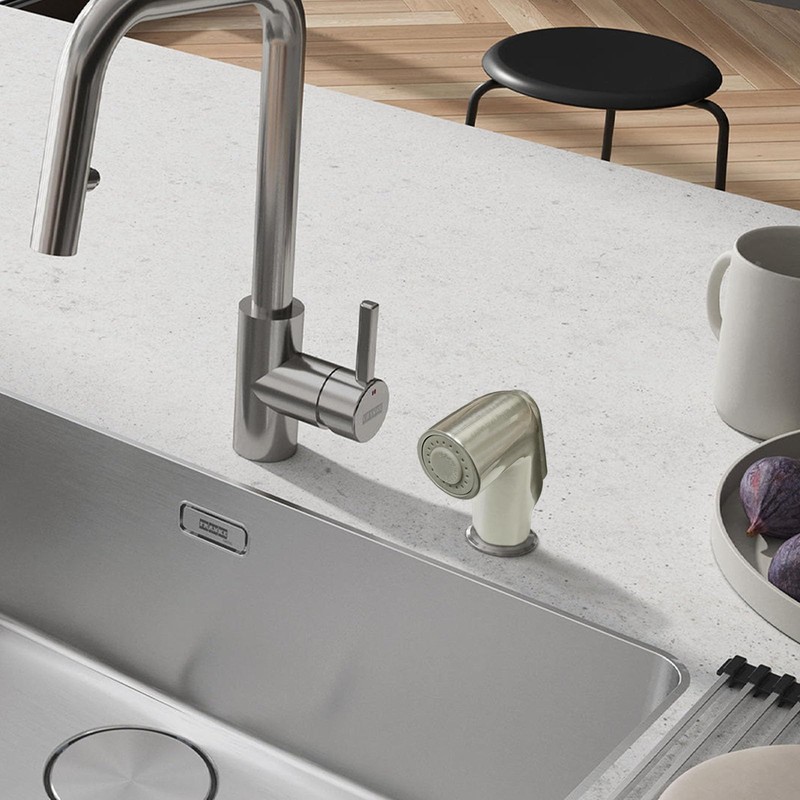 Miayaya Kitchen Sink Side Sprayer Head Universal Kitchen Sink Faucet