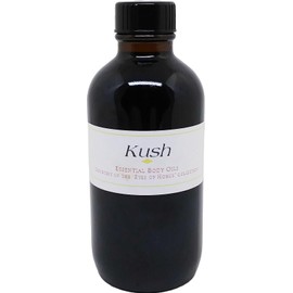 TCEShop Kush Scented Body Oil Fragrance [Regular Cap - Dark Brown - 4 oz.] - ID#23019