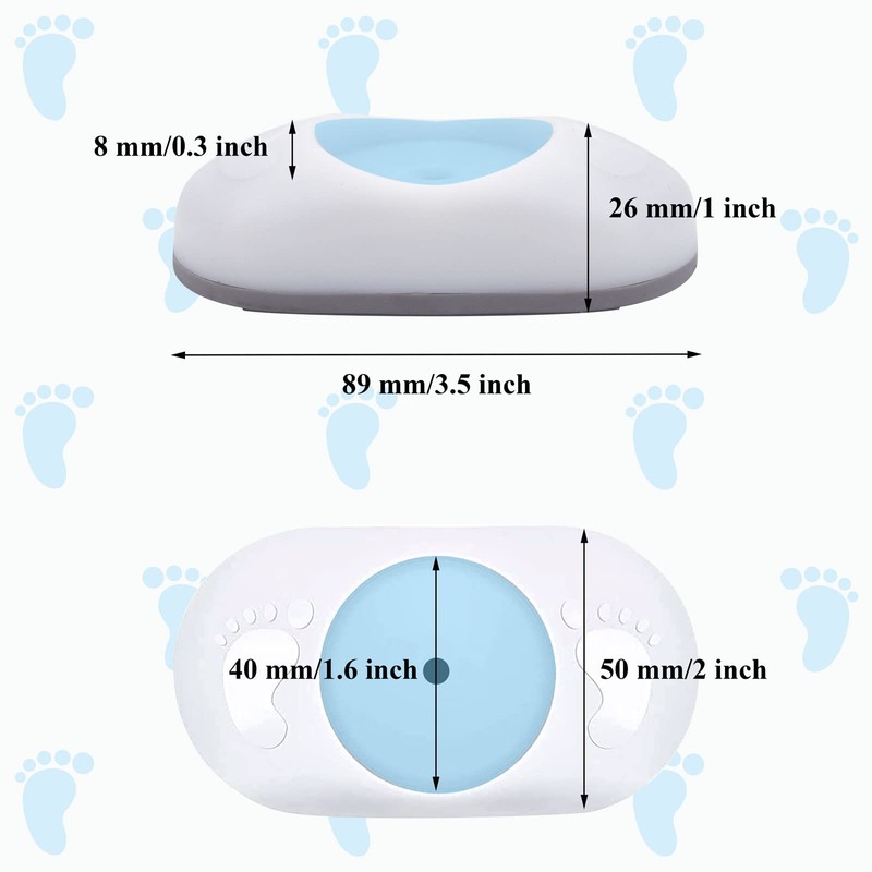 2-Pack M10 Baby Gate Adapter with Wall Protector, 10mm Extender,