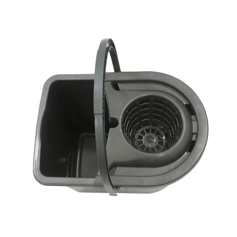 JVL 15 Litre Recycled Plastic Mop Bucket, Grey