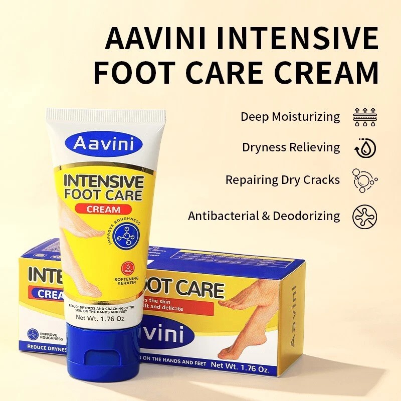 Aavini Foot Cream 50g – Quick Crack Fix, Soft Feet