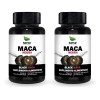Maca Negra, 200 Cápsulas (2 Frascos 100 Cap C/u) Natural