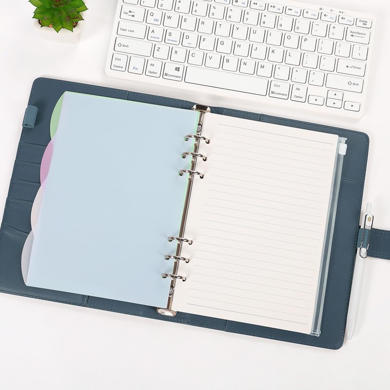 SKYDYE A5 Ring Binder, A5 Refillable, 135 Sheets A5 Refill