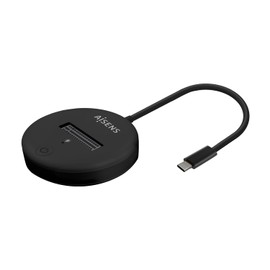 AISENS USB-C Dock M.2 (NGFF) ASUC-M2D013-BK SATA/NVMe to USB3.1 Gen2, Black