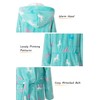 Girls Fleece Bathrobe Hooded Kids Sleep Robe Flannel Sleepwear Soft
