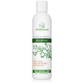 Wild Naturals Eczema & Psoriasis Shampoo Conditioner Haircare Organic Aloe Repair Soap Comfort Cleansing - Size: 8oz
