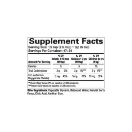 Baya natural de hierro líquido 4 OZ