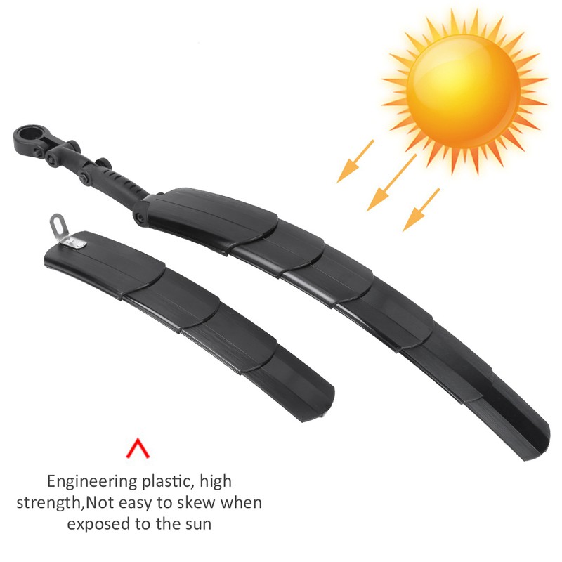 Bicycle Mud Guard Foldable Universal Mountain Bike Stretchable Mudguard Cycling