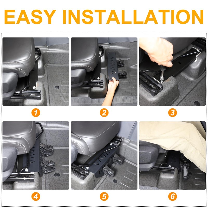 Front Seat Flashlight Mount Holder Bracket for INEOS Grenadier 2020-2025