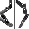 Generic 2 Pack Shelf Brackets 150mm Collapsible Wall Bracket Foldable