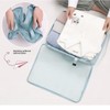 6-Piece Polyester Travel Packing Bags for Clothing – Zippered Suitcase
