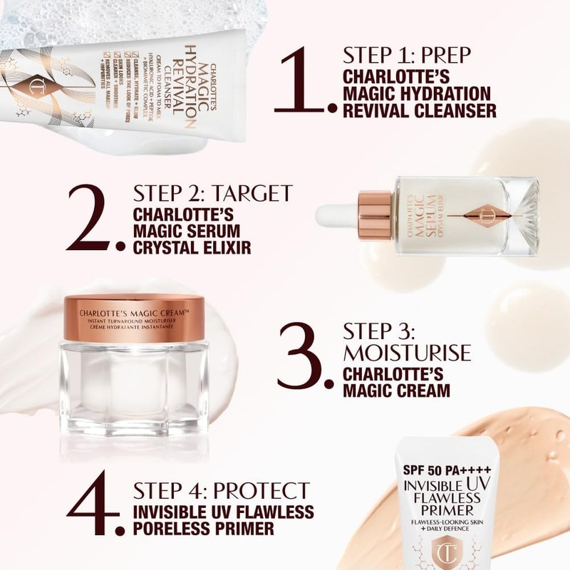Charlotte Tilbury Magic Cream with Hyaluronic Acid - Hydrating Face