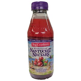 Nantucket Nectars Big Cranberry Cocktail, 15.9 fl oz (12 Plastic Bottles)
