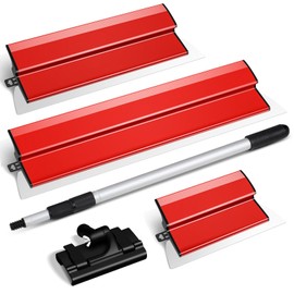 suokoun 40 Inch Drywall Skimming Blade, 0.38mm Stainless Steel Blade, Drywall Knife for Drywall/Plaster/Wallboard