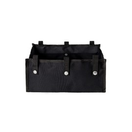 RZMAYIS Under Seat Rollator Bag, Large Size Rollator Basket, Under Seat Bag or Tote for Four Wheel Rollator, Walker Underseat Replacement Medical Basket (Black-S)