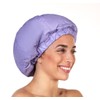 Premium Shower Cap for Women - 1000+ Showers, 100% Waterproof,
