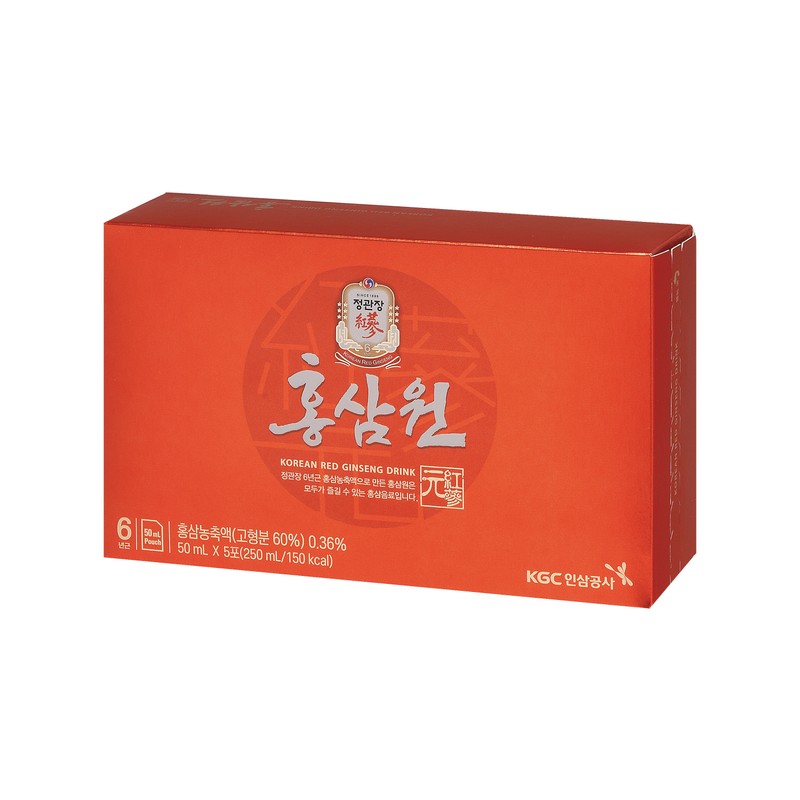 Korean Ginseng Corporation 정관장 홍삼원세트 50ml 20포 Jeonggwanjang Red Ginseng