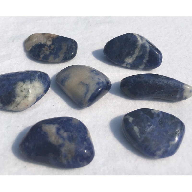 Sodalite Crystal Tumble Stones Medium - 1 Pc