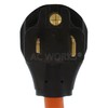 AC WORKS 1.5 ft. T 6-50P 50 Amp Welder Plug