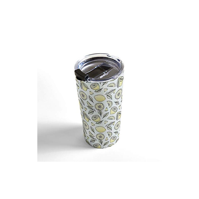 Society6 Barlena Lemon Tree Travel Mug, 20oz, Multi