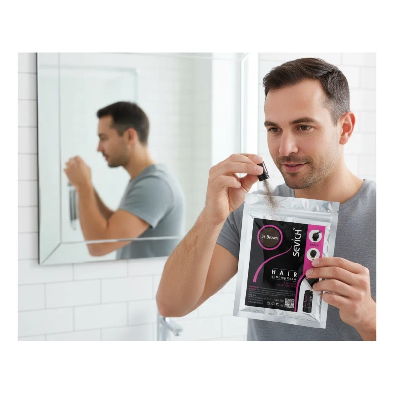 Sevich 50g Fibra Capilar Calvici Barba Cabello Gratis