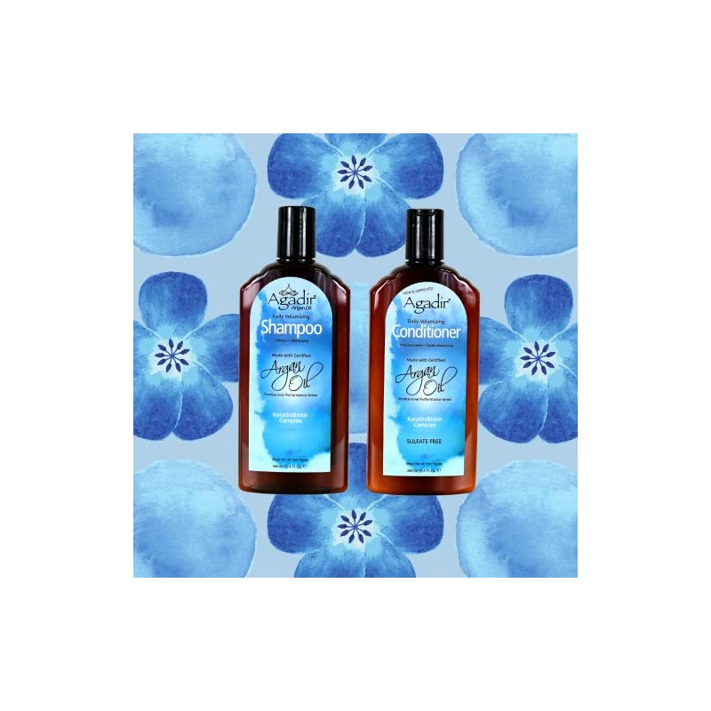 AGADIR Argan Oil Daily Volumizing Shampoo, 12.4 oz
