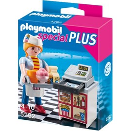 PLAYMOBIL 5292 Serviererin mit Kasse