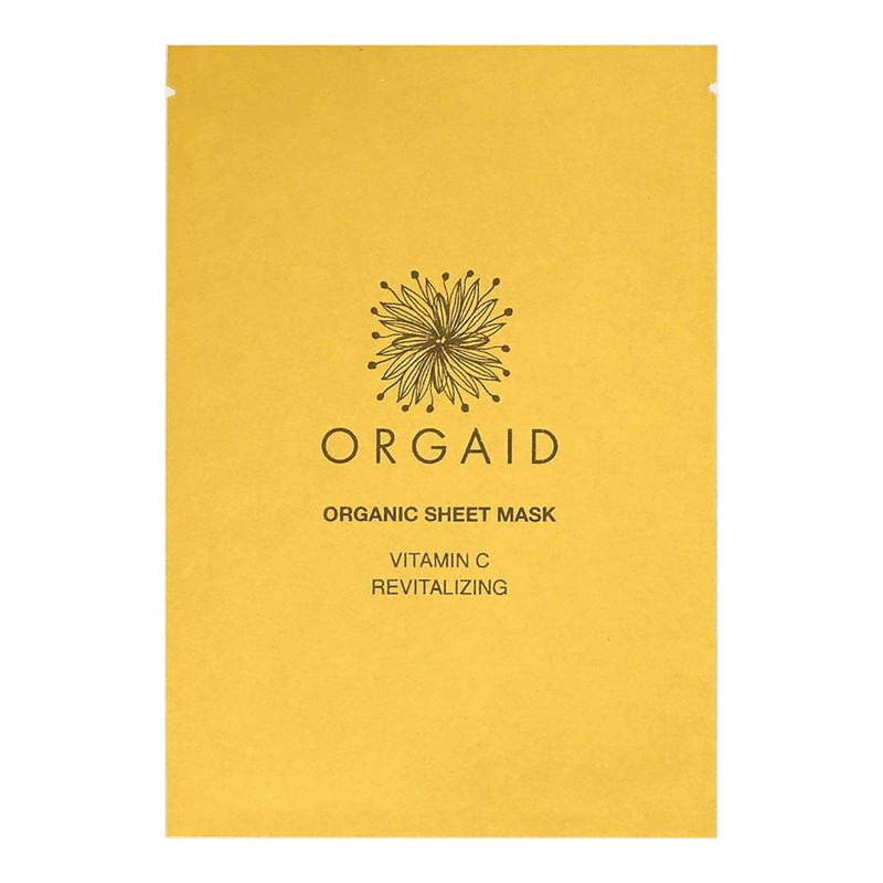 Orgaid Organic Sheet Mask - Vitamin C & Revitalizing, 4