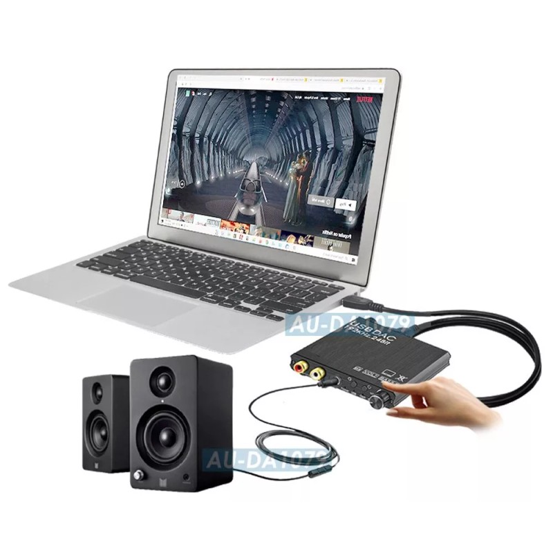 Unbranded Premium 24-Bit DAC Digital Audio Decoder USB DAC Sound