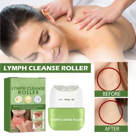 KOAHDE Gesicht Lymphdrainage Roller,Gesichtspflege Lymph Roller,Gesichtsroller zur Lymphdrainage,Lymphdrainage Massage Schönheitsroller,Gesichts-Lymphmassagegerät,Gesicht Lymphdrainage Massage Roller