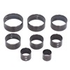 Cunyuer Leather Cutting Dies, Leather Circle Cutter Tool Set, 8
