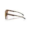 Native Eyewear Targhee Square Sunglasses, Matte Tortoise/Bronze Mirrored Polarized, 54