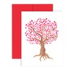Palmer Street Press Tree of Love Note Cards - Pinks