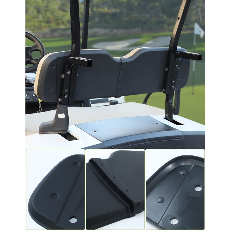 CYOOYC Seat Back Cap for EZGO RXV Valor 2025, Black