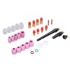 TIG Welding Torch Accessories Glass Cups Gas Lens Chuck Alumina