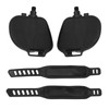 QANYEGN 1Pair Exercise Bikes Pedals, Anti Slip Strip Pattern Bikes