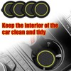 AUCELI Car Cup Holder Coasters, 4PCS Non Slip Waterproof Vehicle