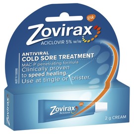 Zovirax Cold Sore Cream (Tube) 2g