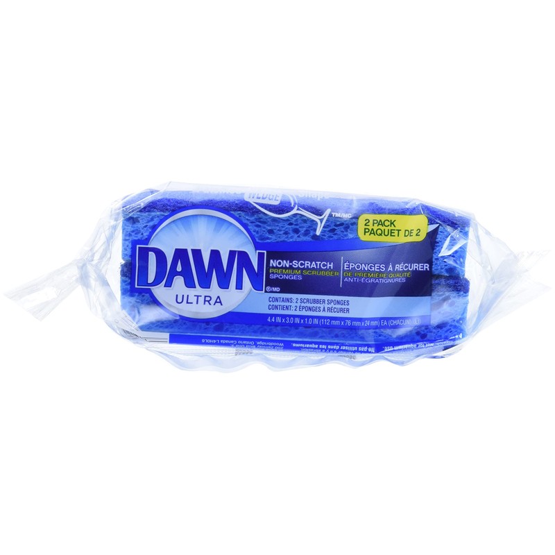 Dawn Non Scratch Sponges 2 pk
