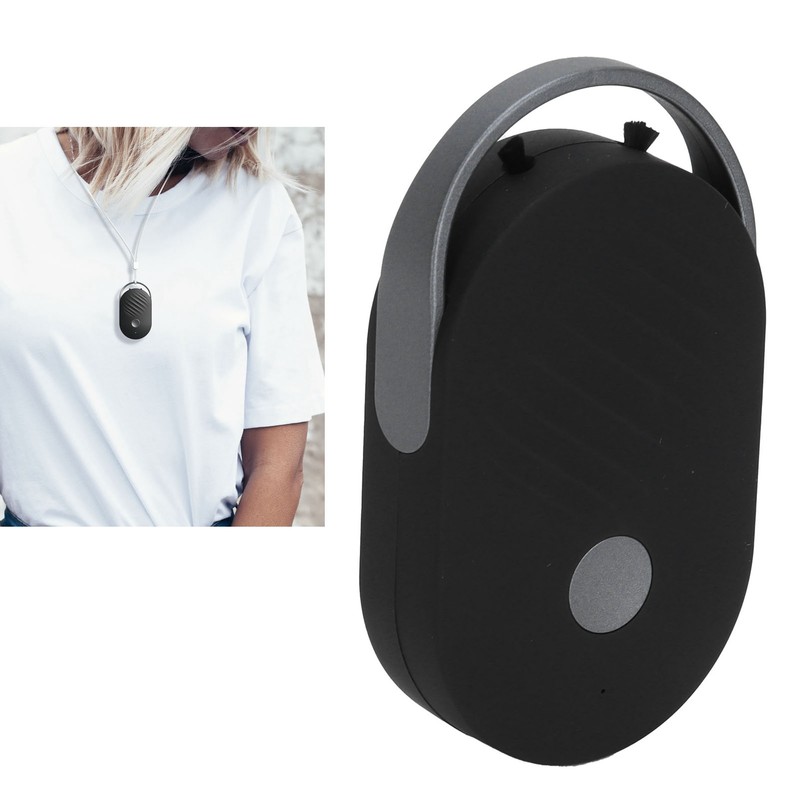 Mini Hanging Neck Negative Ion Air Purifier Portable Necklace Purifier