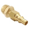 Joywayus 1/4" Quick Connect Disconnect Plug Convert to 1"-20 Male