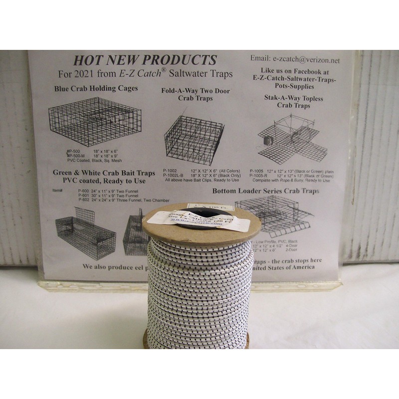 E-Z Catch Bungee Shock Cord 1/8" on 100 Foot Spool