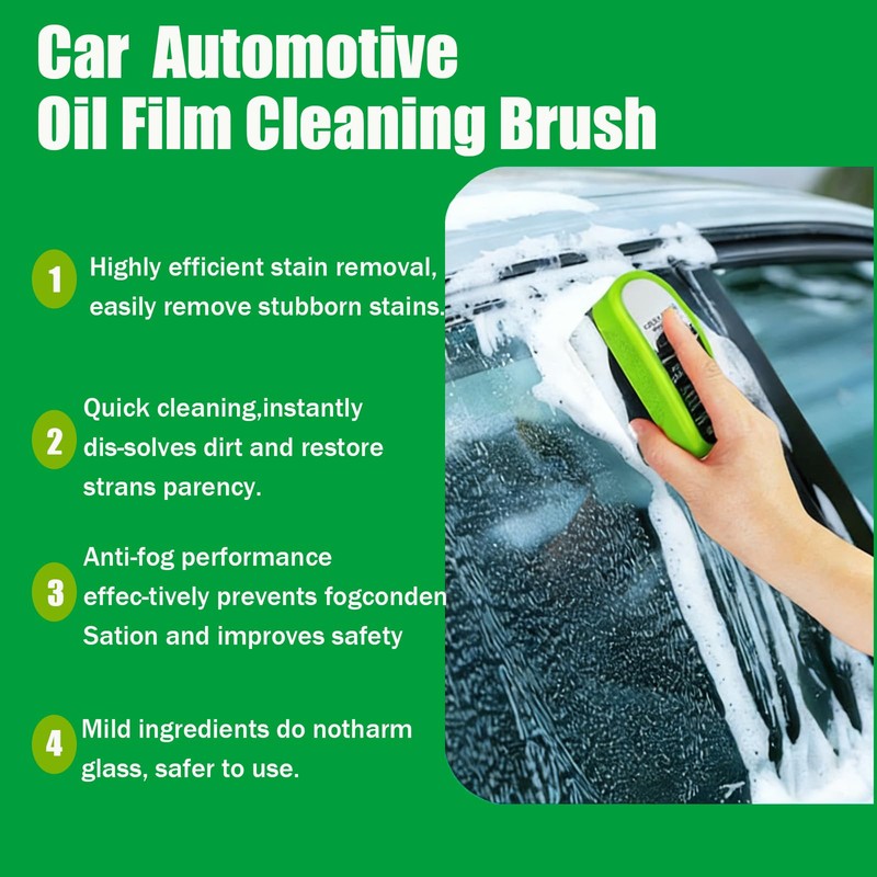 2 Set Clear Vision Windshield Cleaner,Clear Vision Glass Cleaner