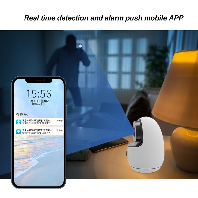 Wireless Intelligent Surveillance Camera, 2.4GHz 1080p HD Baby Dog and