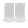 2PCS Wall Mounted Soap Dispenser Drip Tray, Stand, Bracket, Water