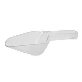 Rubbermaid Commercial 2882CLE Bouncer Bar/Utility Scoop, 6oz, Clear